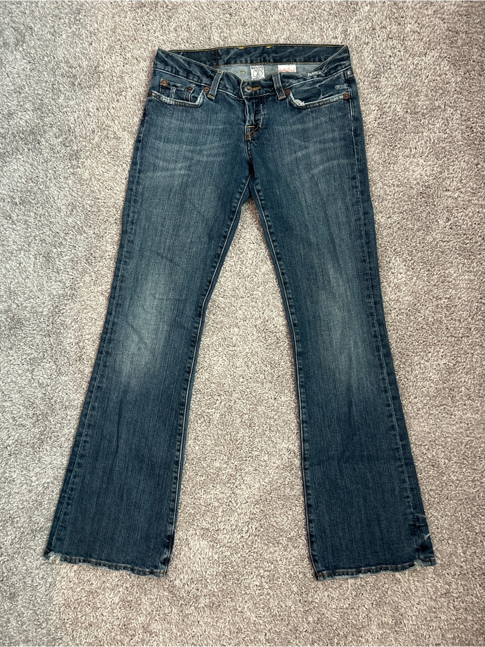 Lucky Brand Dark Blue Dungaree Jeans